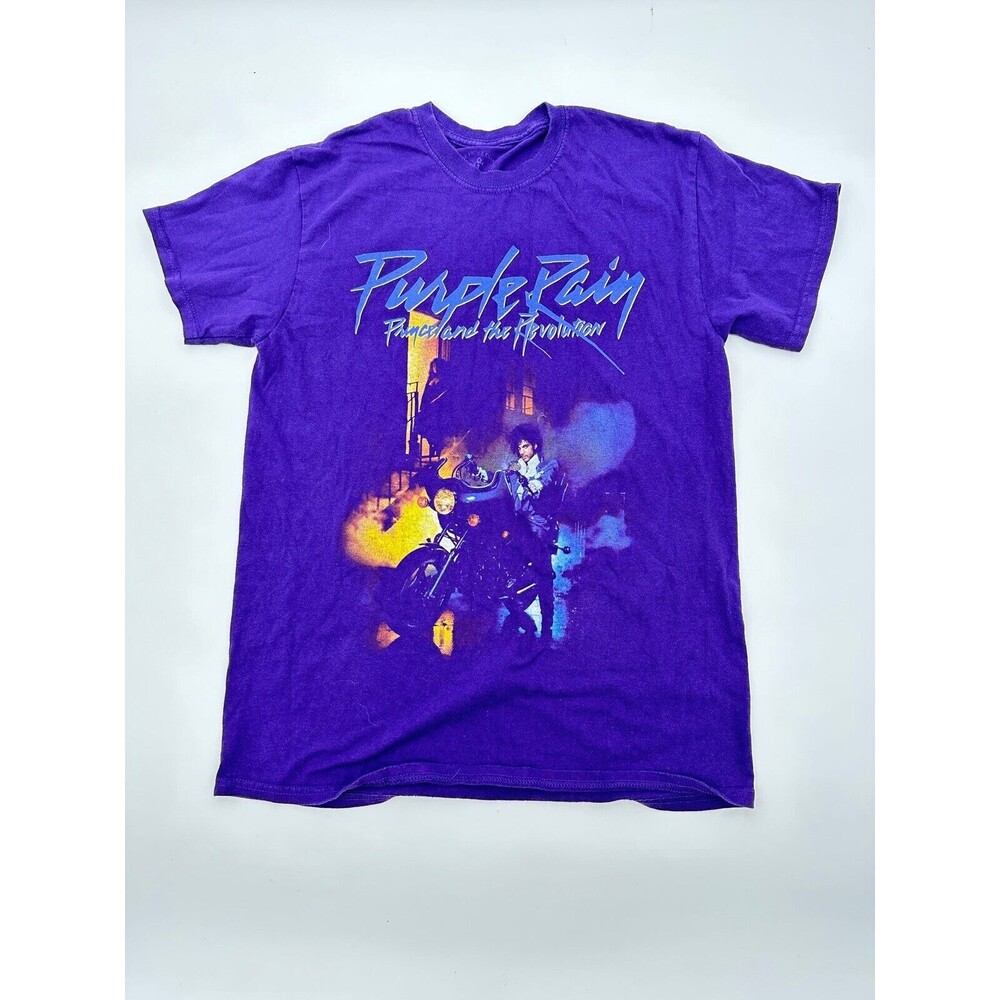 Prince Purple Rain T Shirt Official  Album‎ Cover Licensed Tee size M